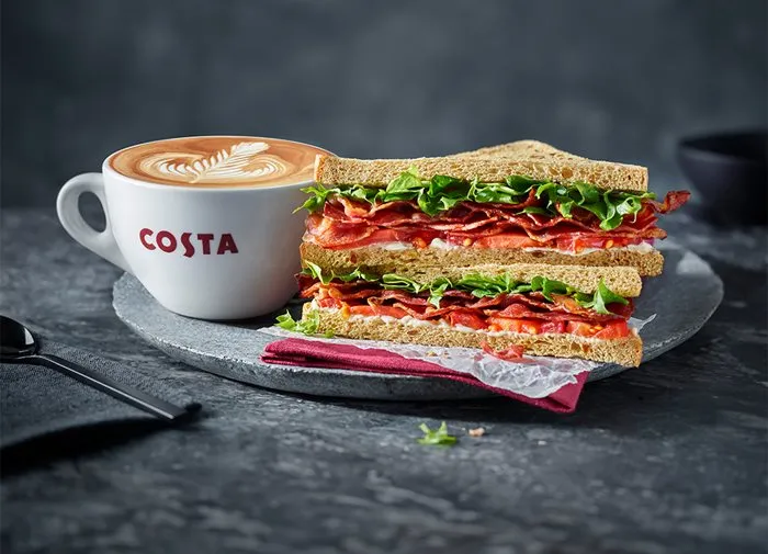 Costa Lunch Menu Sandwich